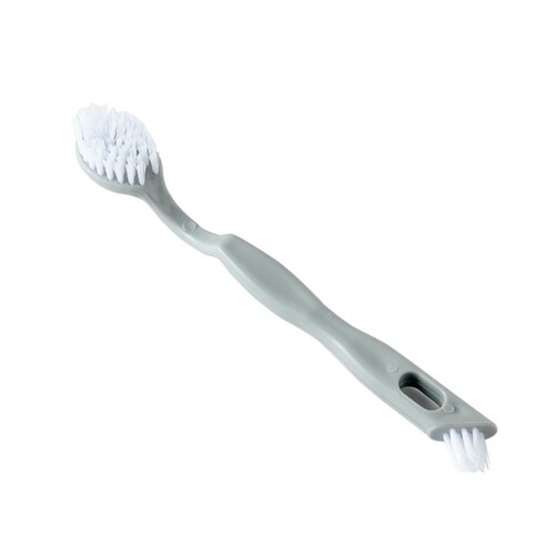 Household brush, soft-bristled double-headed shoe brush, long-handled baby shoe cleaning brush, children's decontamination double-headed shoe brush