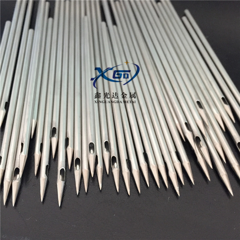 304医用不锈钢毛细管加工缩尖 缩口 扩口 打孔 变径 折弯