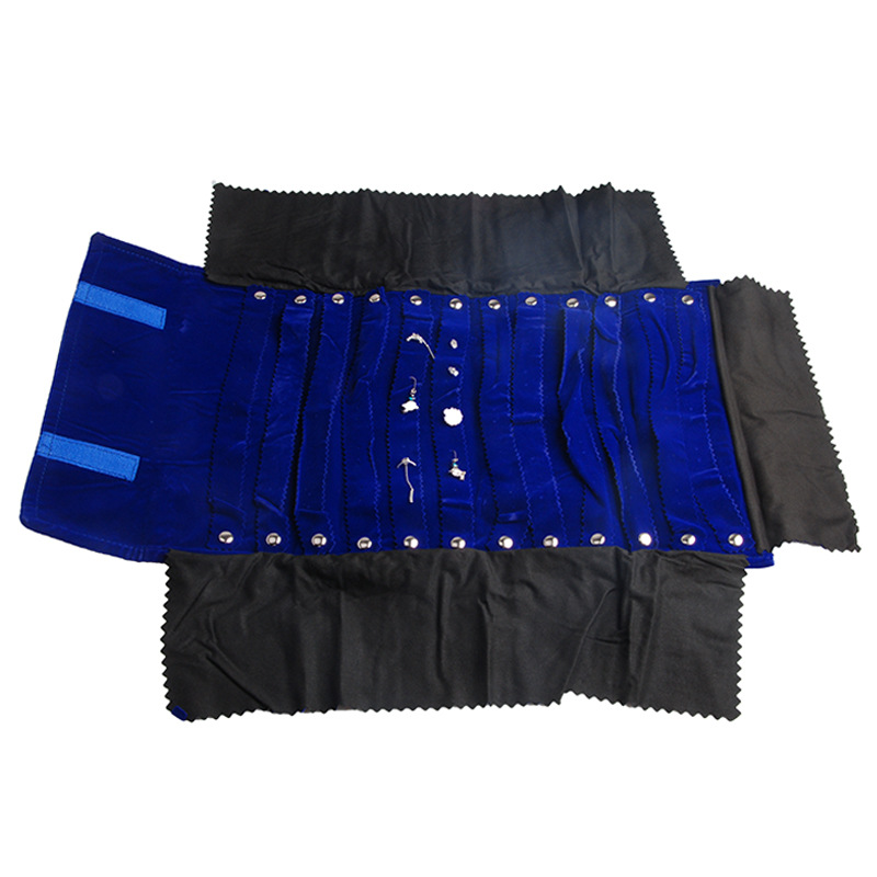 Factory direct sales of jewelry storage bags, jewelry rolls, ring rolls, stud rolls, necklace rolls, jewelry bags pic 17