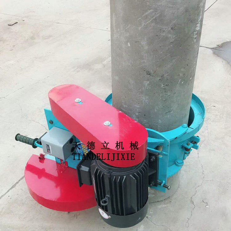 300-600mm空心管桩抱箍式锯桩机 4KW电动固定式卡箍式切桩机