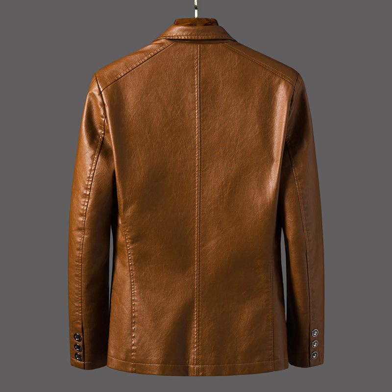 Veste en cuir homme - Ref 3443889 Image 4