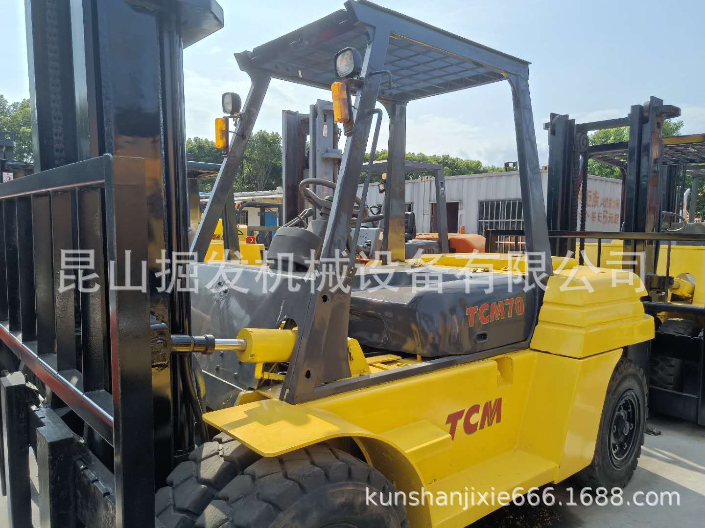 二手TCM7吨叉车，小松7吨叉车