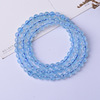 Organic sapphire bracelet, natural water, crystal, ice imitation