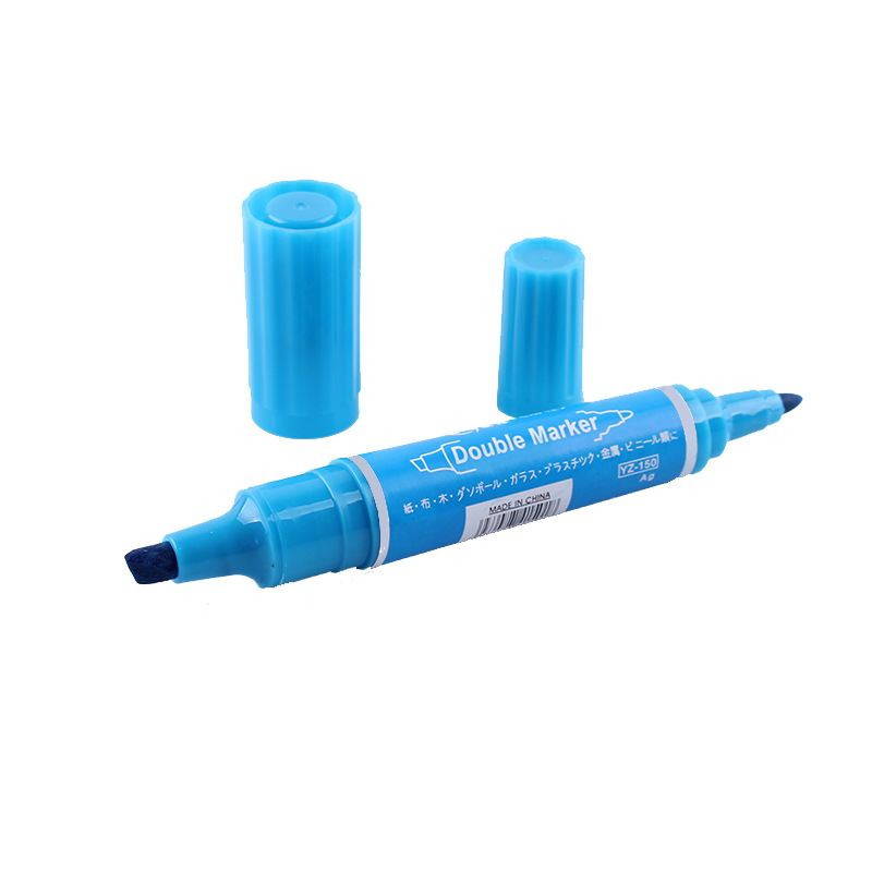 1 marcador de doble cabeza pintado a mano traje de diseño estudiante pluma de acuarela traje de tinta alcohólica pintura pincel de pluma de color