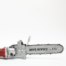 角磨机改电锯改装电链锯电锯家用支架角磨锯小型伐木锯手工链条锯