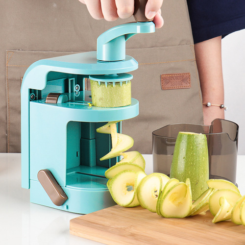 Pressure-type multi-functional vegetable cutter, Japanese potato grater, kitchen household hand-cranked shredder and slicer