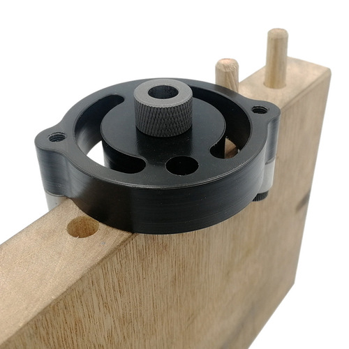 Woodworking vertical positioner, straight hole punching positioner, panel hole opener, beech wood center hole punching tool