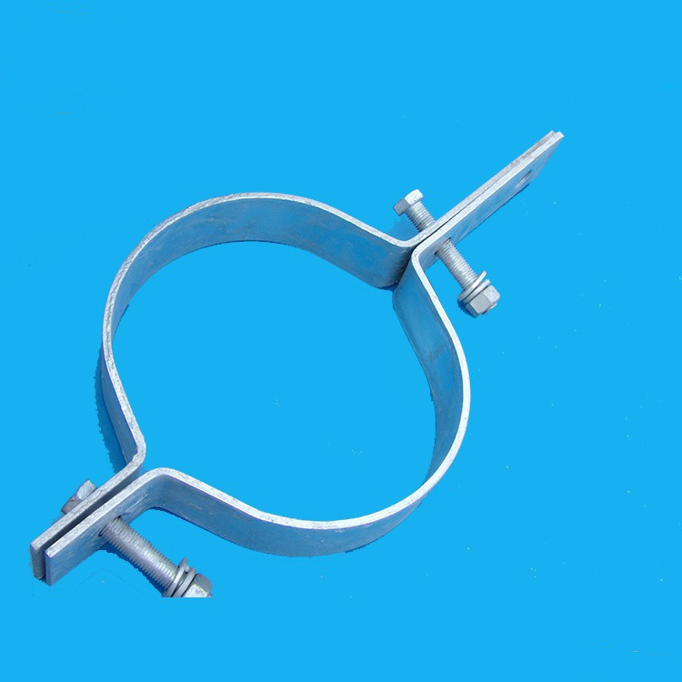 江苏常州电力金具优质抱箍 批发高品质杆用紧固夹具杆用紧固件
