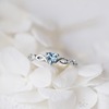 Blue ring heart shaped, Aliexpress, simple and elegant design