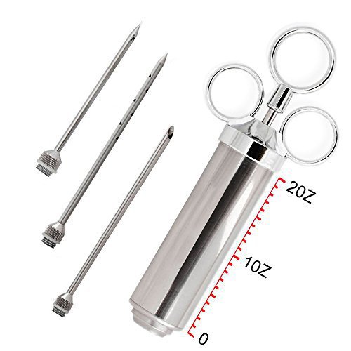 Amazon Selling Stainless steel 304 turkey Barbecue sauce Syringe Needle Food Seasoning turkey