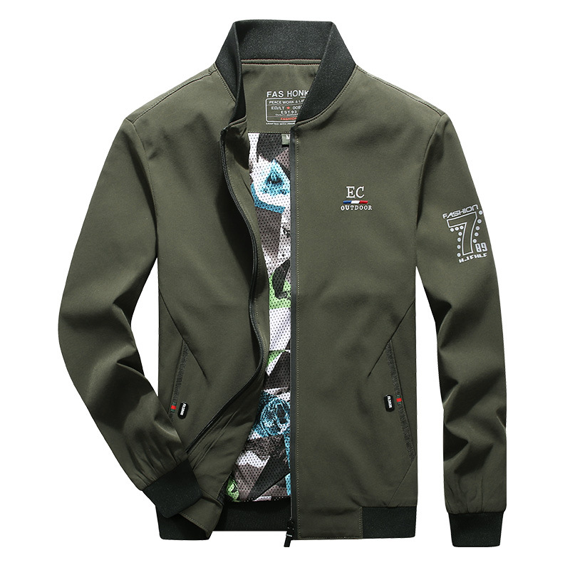 2019 otoño nueva chaqueta transfronteriza hombres sueltos chaqueta casual de los hombres moda voladora chaqueta de los hombres