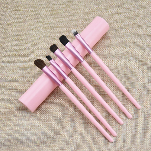Directly from the manufacturer, 5 pony hair makeup brushes, portable makeup brush set, beauty tools for beginners