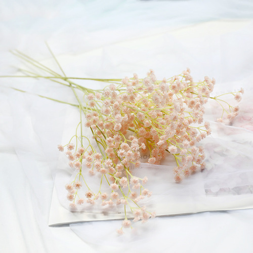 Highly simulated baby's breath artificial flowers, wedding photo studio props, DIY flower arrangements, bride's bouquet accessories, wholesale