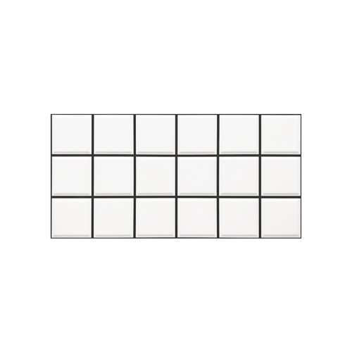 Foshan tiles Nordic small white brick bread tiles bathroom wall tiles kitchen bathroom toilet tiles glazed tiles