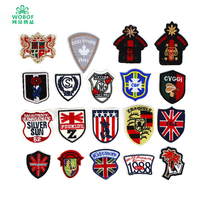 Boutique Embroidery Badge Epaulette series Cloth sticker Aberdeen chapter technology Fine Price Beautiful