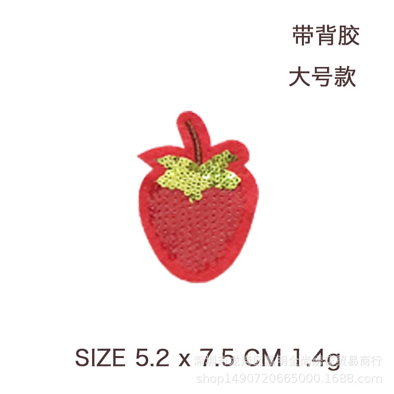 各种各样水果布贴