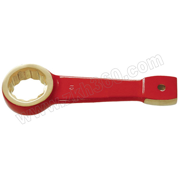 160A系列铝青铜防爆敲击梅花扳手CNFB/桥防T8160A-65-AL65mm