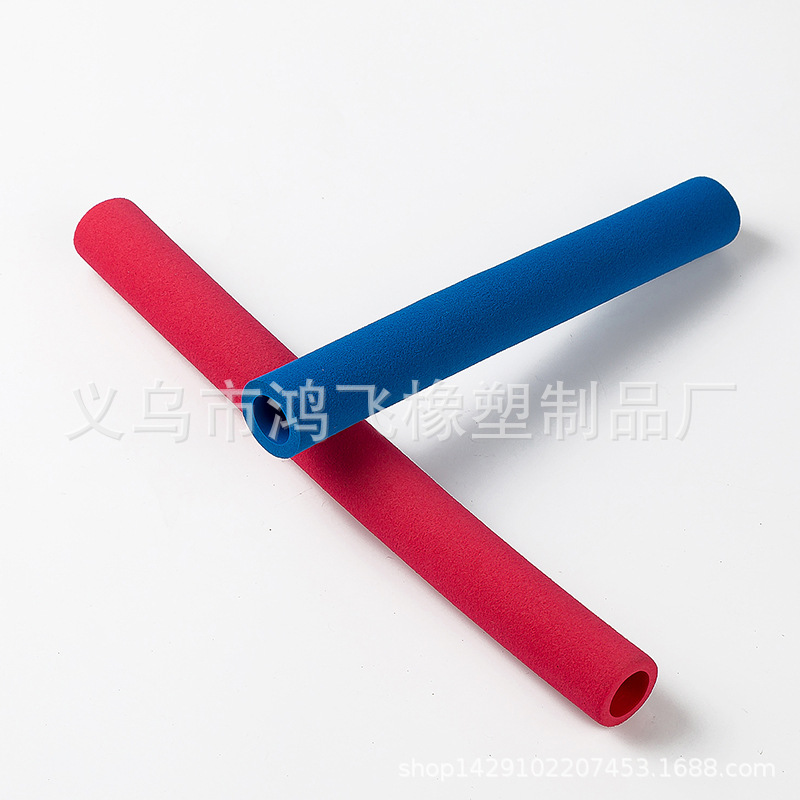 黑色发泡光面EVA橡塑海绵管 nbr橡塑海绵手柄