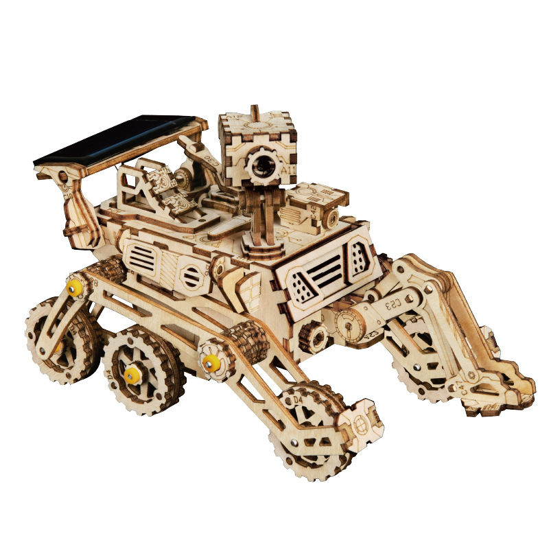 Puzzle 3D En Bois Horloge  Train Dirigeable  - Ref 3425401 Image 32