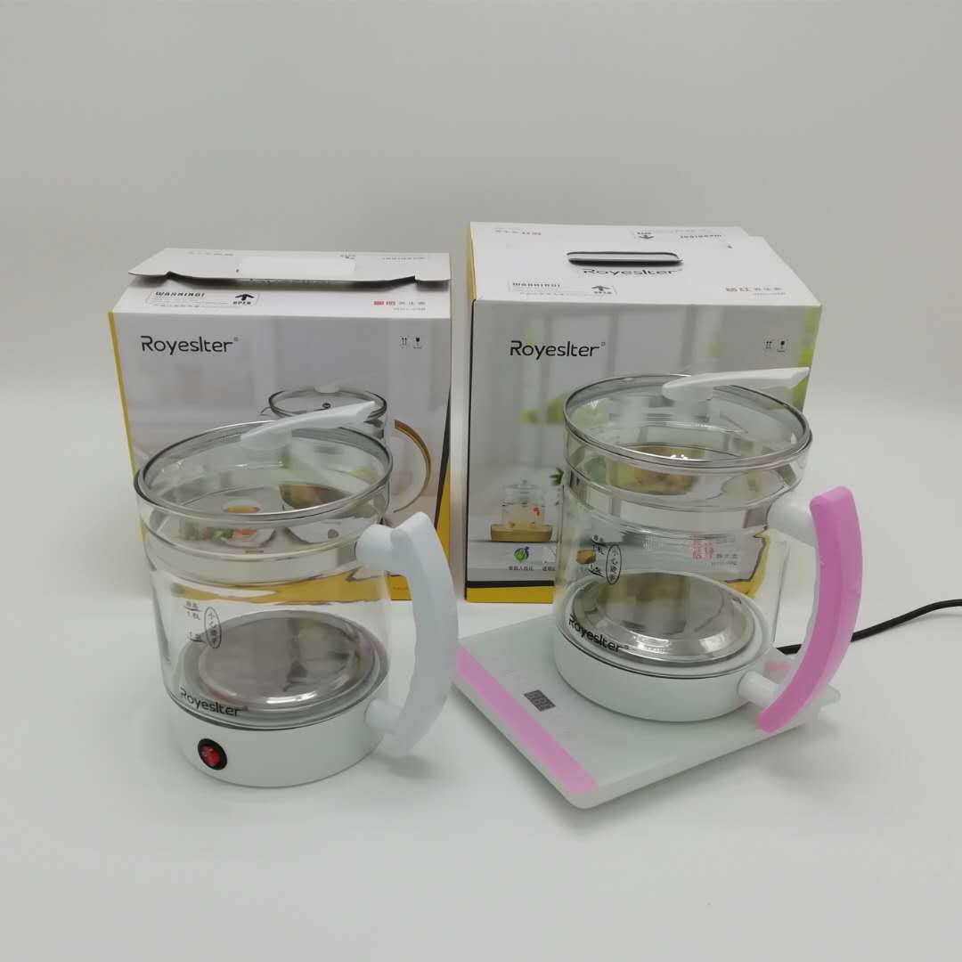 廠家直銷小家電養生電膜玻璃水壺禮品批發 定制壹件代發