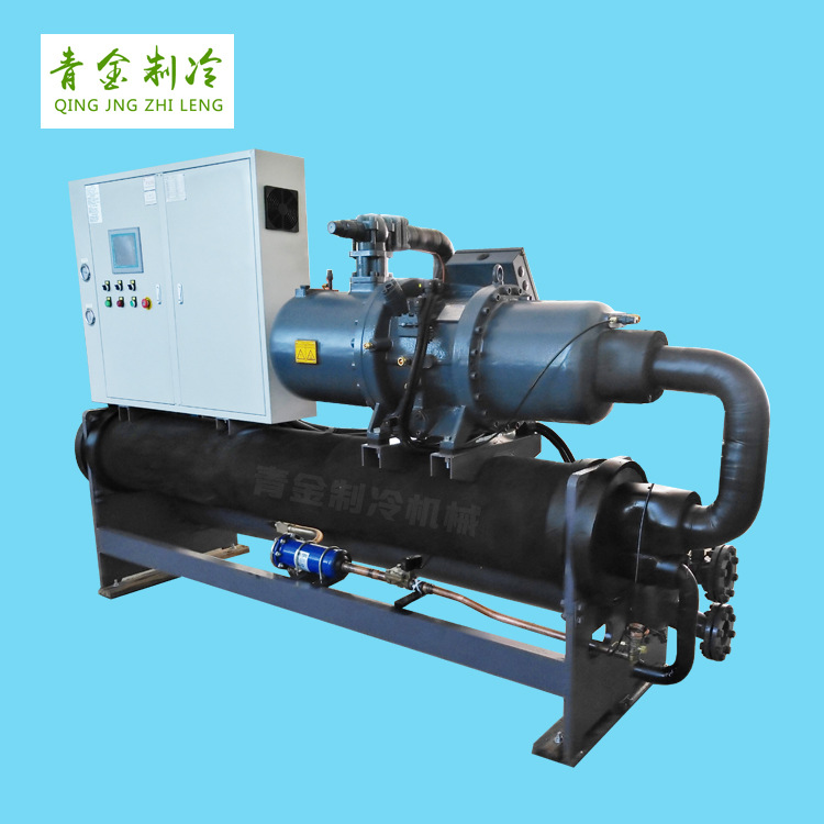 代工出口以色列螺杆式冷水机 沙特阿拉伯水冷式螺杆冷水机90hp