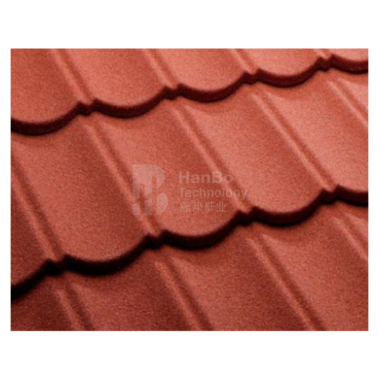 北京瀚邦基业批发屋面瓦 建筑外立面系统 彩石金属瓦