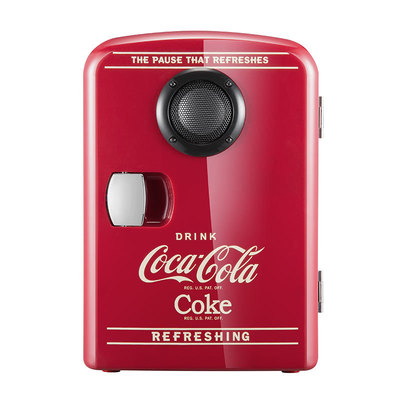 Coca-cola Bluetooth Speaker vehicle household Refrigerator dormitory student Cosmetics Heating box Wholesale gift customized