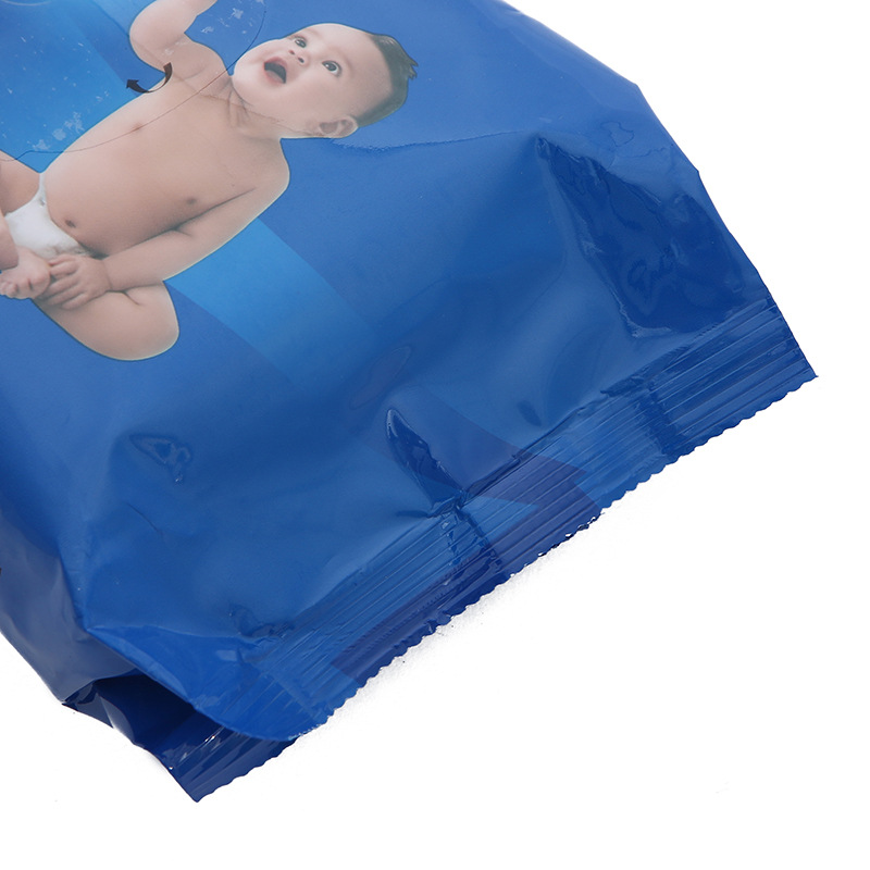 婴儿清洁湿纸巾宝宝温和不刺激抽取式72抽婴幼儿清洁纸湿纸巾批发详情3