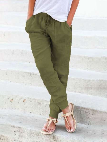 Cotton Pants Image 10
