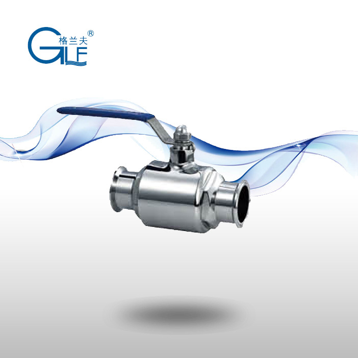 304不锈钢食品级快装卡式直通球阀卫生级蒸汽16L二块式固定耐高温