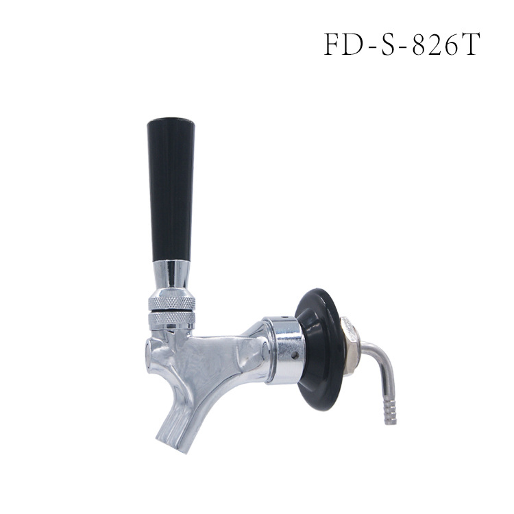 厂家直销全不锈钢啤酒龙头开关可调节出扎啤桶精酿酒塔柱FD-S-826