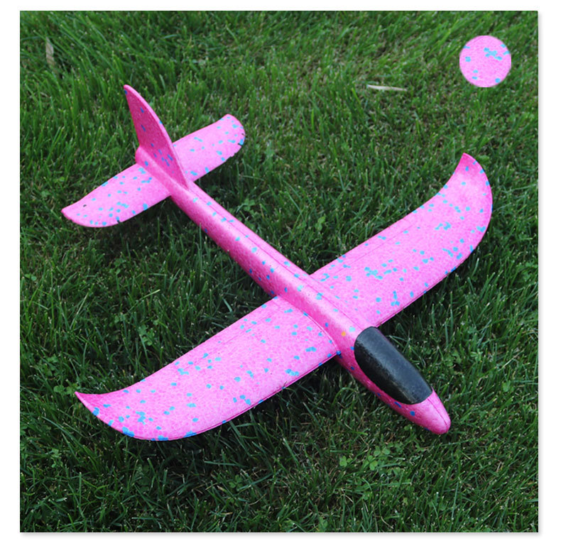 跨境手抛飞机epp泡沫飞机遥控手掷滑翔机回旋儿童电动航模玩具详情15