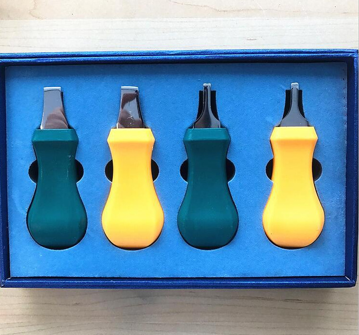 修表翘刀表钟表开后盖维修工具 换电池撬刀组合套装 四支装翘底盖