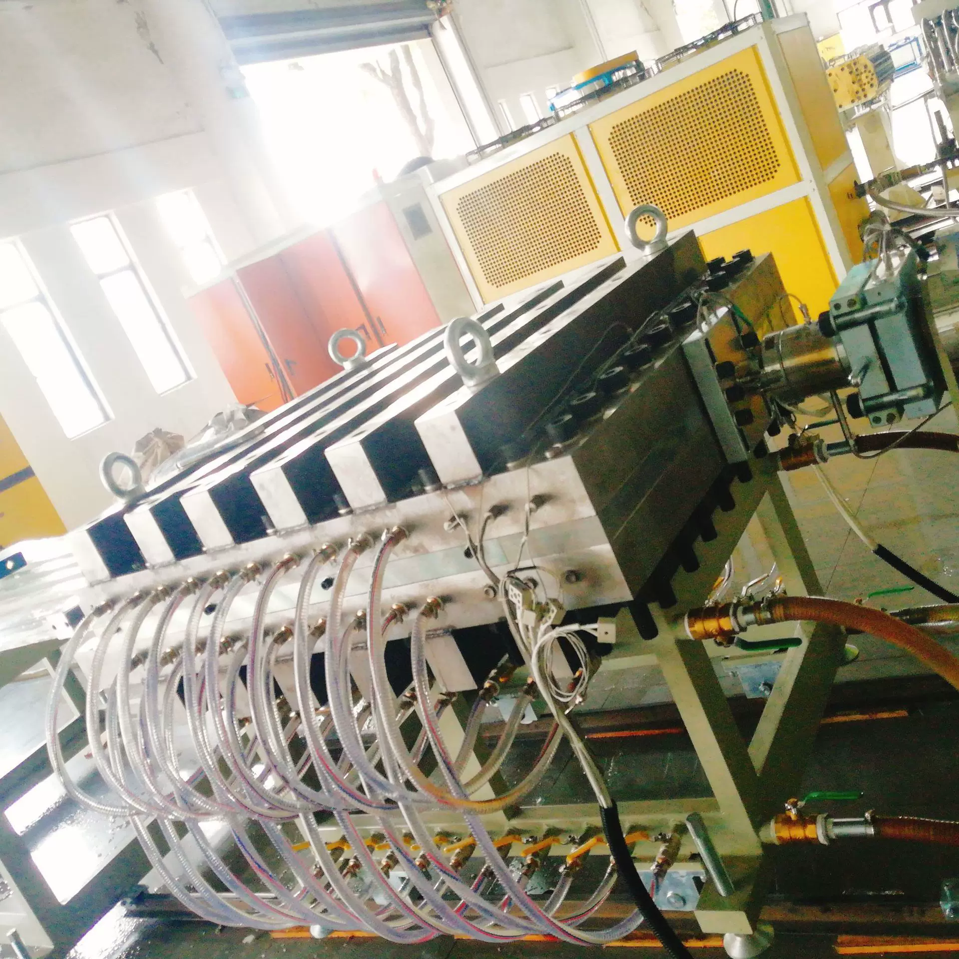 优质超厚板机器生产厂家供应65机型PP塑料超厚板材生产线