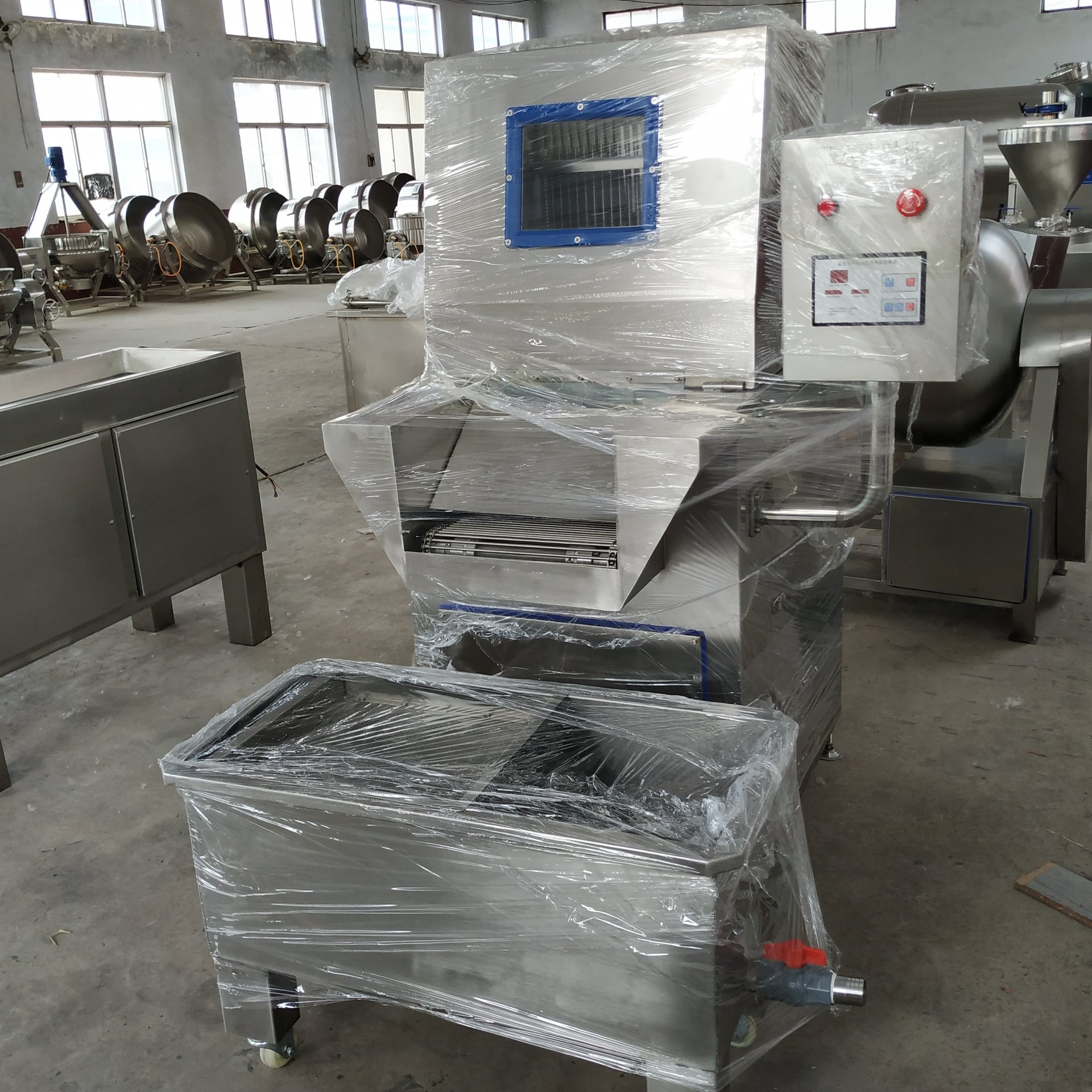 厂家全自动盐水注射机 带骨牛肉盐水注射机 不锈钢连续式