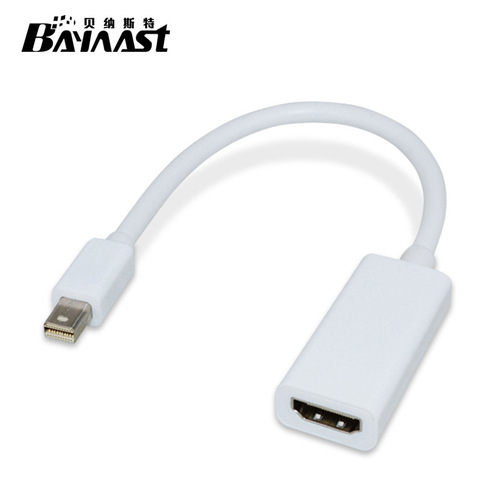 Mini displayport to HDMI雷电mini dp转hdmi转接线Mac显示器投影