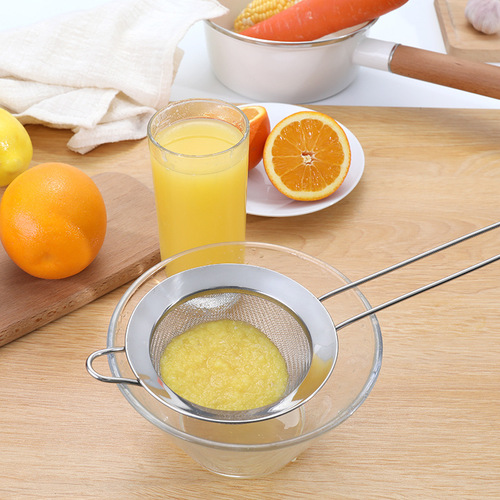 304 stainless steel bailing juice soy milk filter sieve hot pot sieve powder sieve oil grid kitchen colander