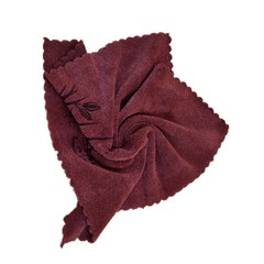 Cotton Tea Towel with Logo Embroidery Super Fine Fiber Print, Absorbent and Thick Tea Towel/Cloth, Factory Wholesale