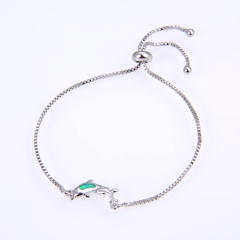 4g Weight Artificial Gemstones Inlay Material Bracelets Classification Copper Chain Material 1 Piece Quantity Holiday, Daily Occasion Copper Material Color Block Pattern Women's Gender Inlay Design Simple Style, Classic Style Style Copper Inlay Color Block Artificial Gemstones Bracelets 1