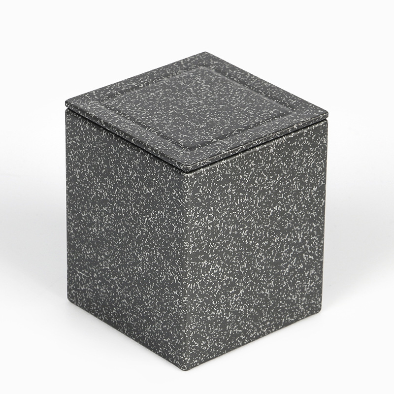 复古茶叶罐可定制方形直角罐20克马口铁罐茶叶罐金属罐茶叶包装盒