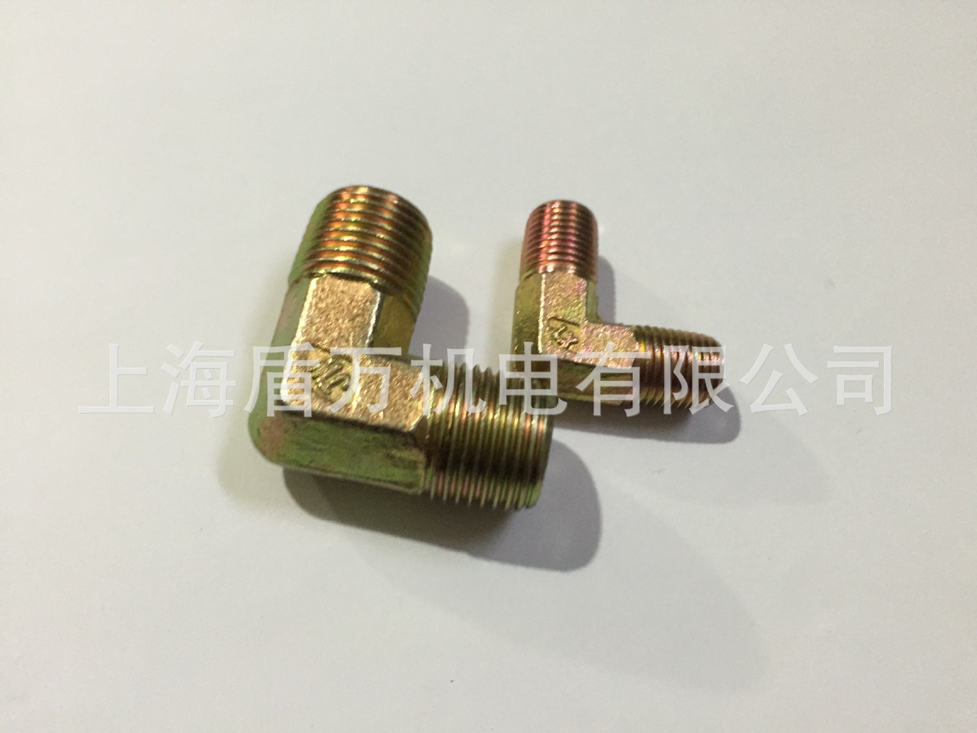 英制高压油管过渡接头液压变径对丝弯头直角双外丝1分2分3分4分6