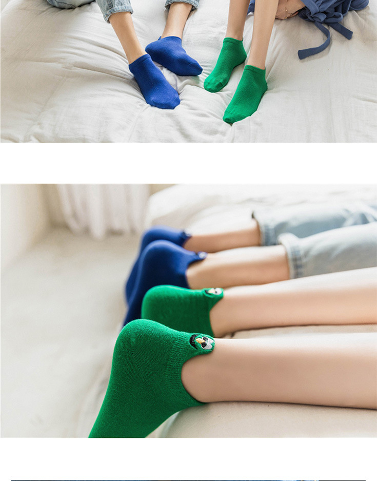 Sesame Street Smiley Face Ankle Socks