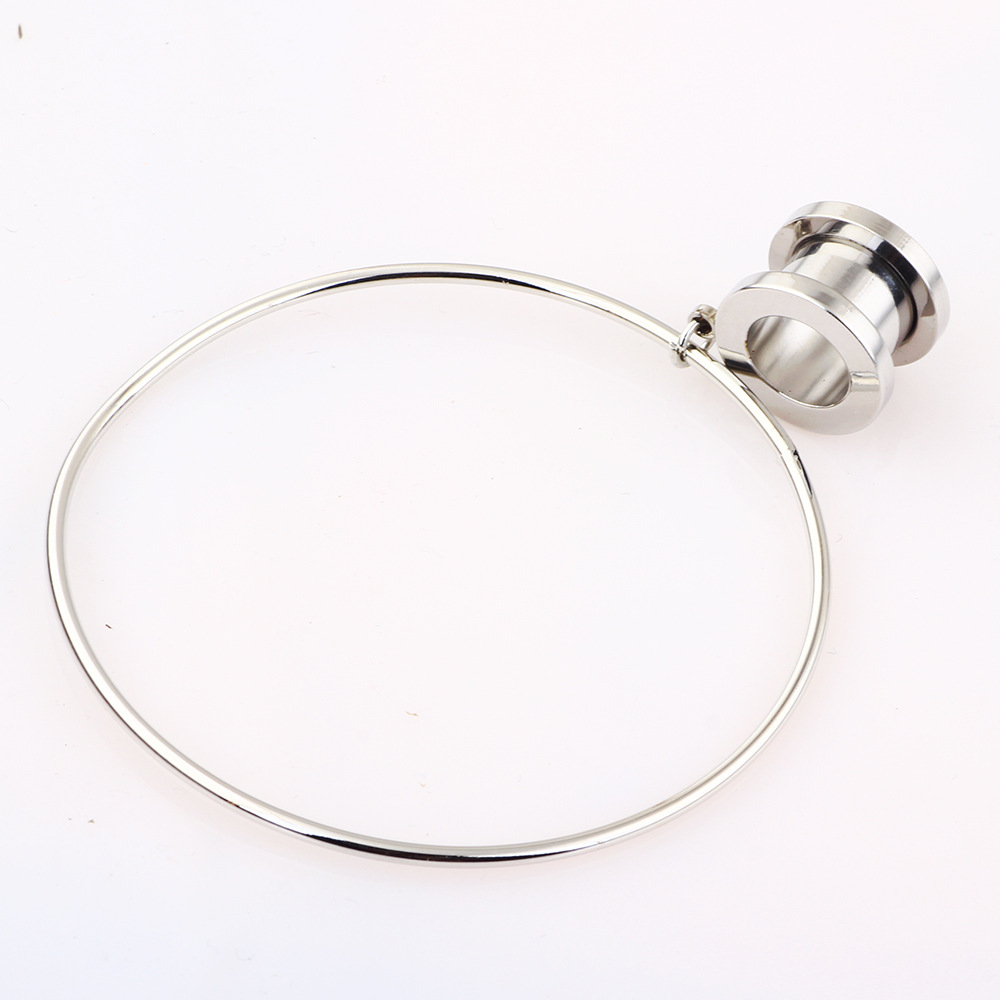 Pointed titanium steel lip stud product view
