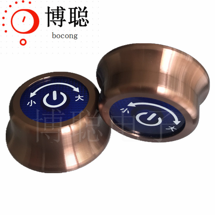 ͸����ť �¿���ťñ �⾶25-30 �߶�12mm ��ͭɫ������ť