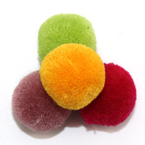3cm cashmere wool ball knitted polyester plush ball high elastic rabbit hair ball diy Murakami hair ball string painting