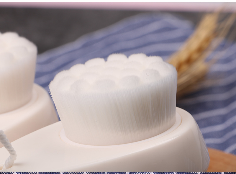 Double-sided Brush Silicone Massage Facial Cleansing Brush Manual Cleansing Brush display picture 4