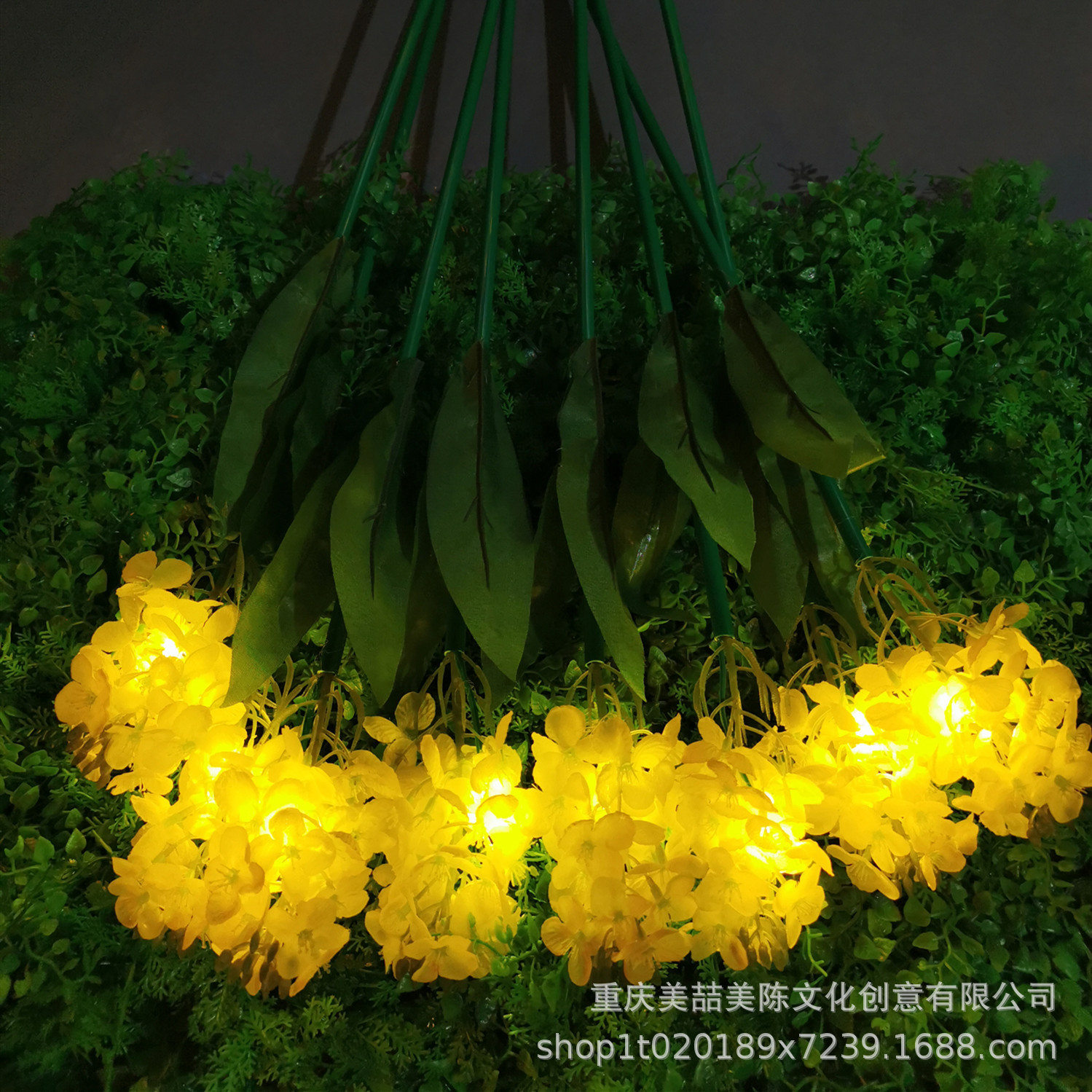 灯光节led景观灯发光地插花灯油菜花灯向日葵郁金香仿真薰衣草-阿里巴巴