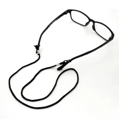 Glasses, black chain, non-slip children's strap