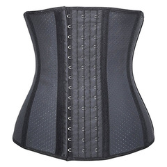 30cm 9pc Mesh Steel Bone Rubber Waist Belt for Shaping Body, Breathable, Exercise, Fitness, Postpartum
