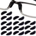 新品中空硅胶板材眼镜鼻垫半月形防滑鼻垫眼镜增高鼻托 眼镜配件